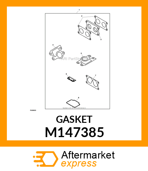 GASKET, CHAMBER M147385