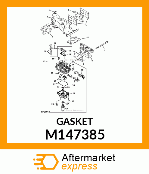 GASKET, CHAMBER M147385