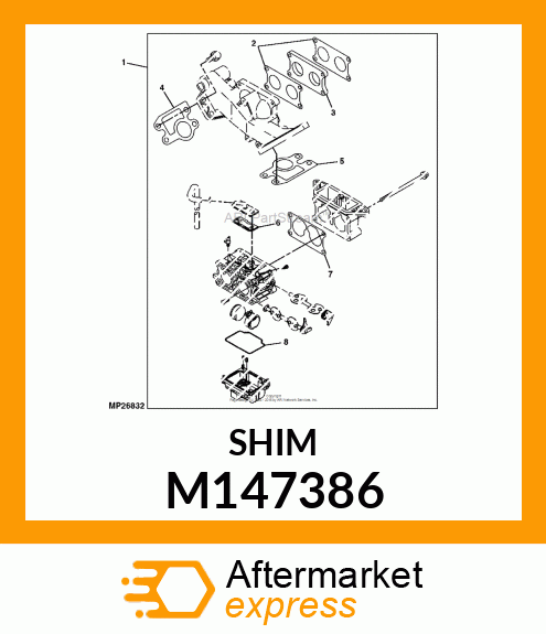 GASKET, COVER M147386