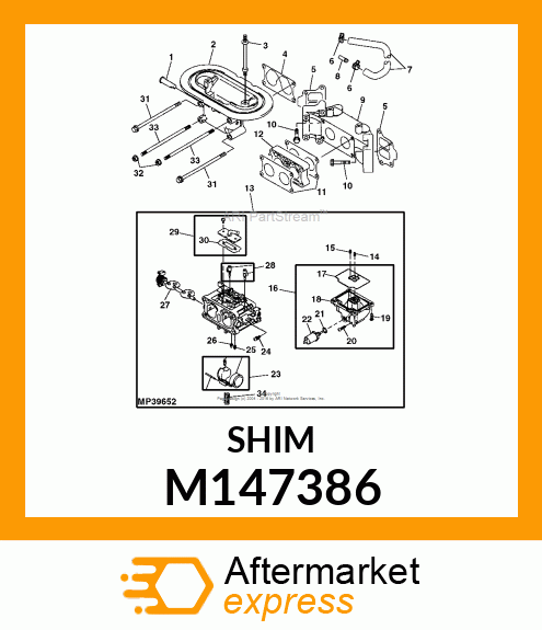 GASKET, COVER M147386