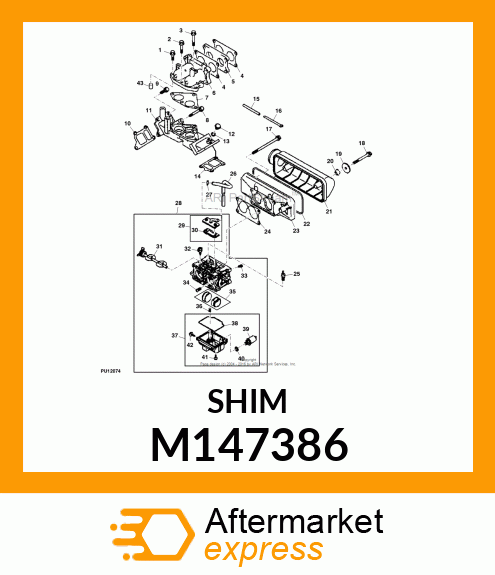 GASKET, COVER M147386