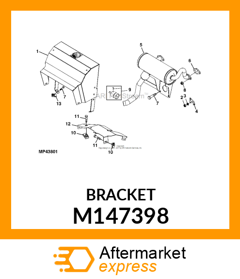 BRACKET M147398