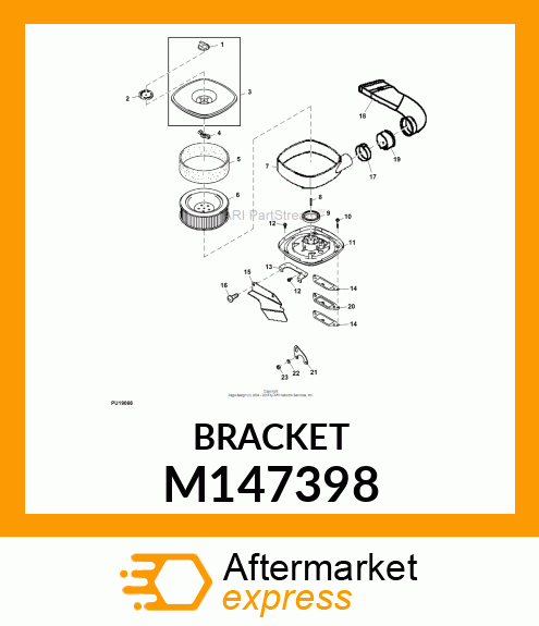 BRACKET M147398