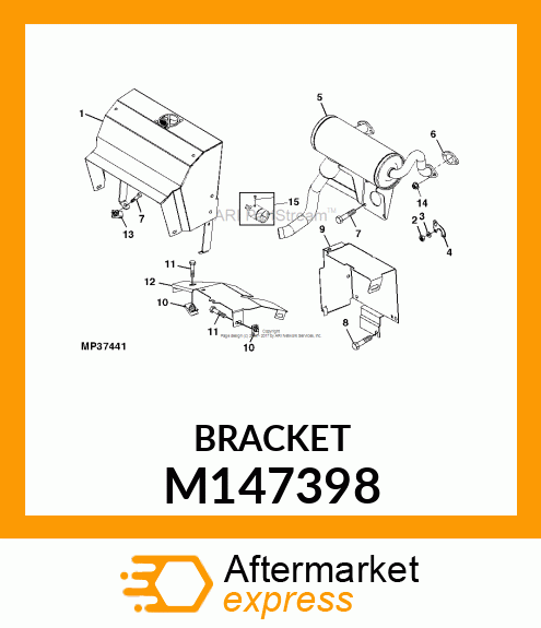 BRACKET M147398