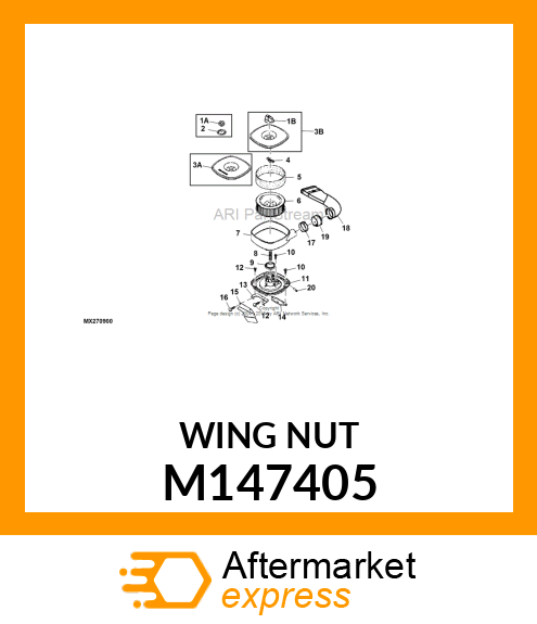 NUT M147405