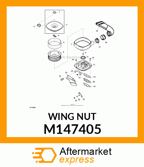 NUT M147405