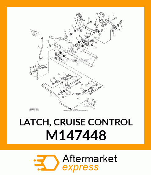 LATCH, CRUISE CONTROL M147448