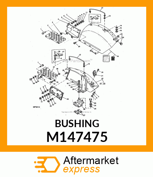 BUSHING, INNER M147475