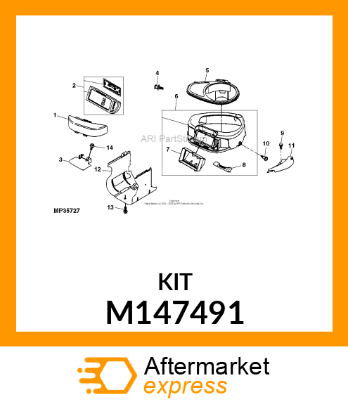 Latch - LATCH, BLOWER HOUSING M147491