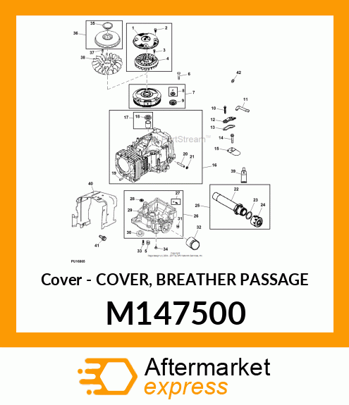 Cover Breather Passage M147500