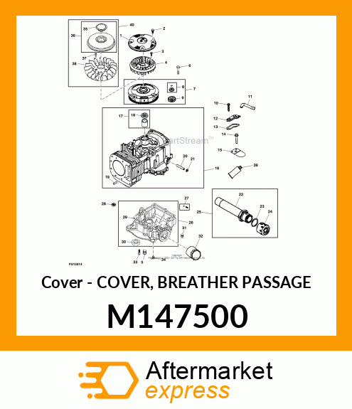 Cover Breather Passage M147500