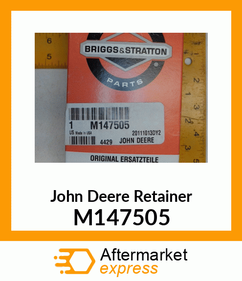 RETAINER, AIR FILTER M147505