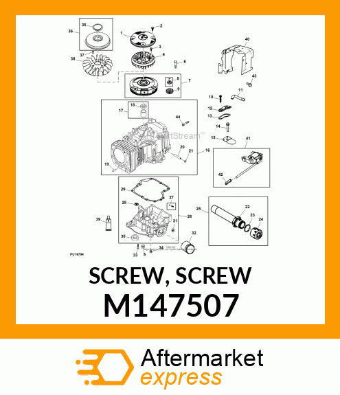 SCREW, SCREW M147507