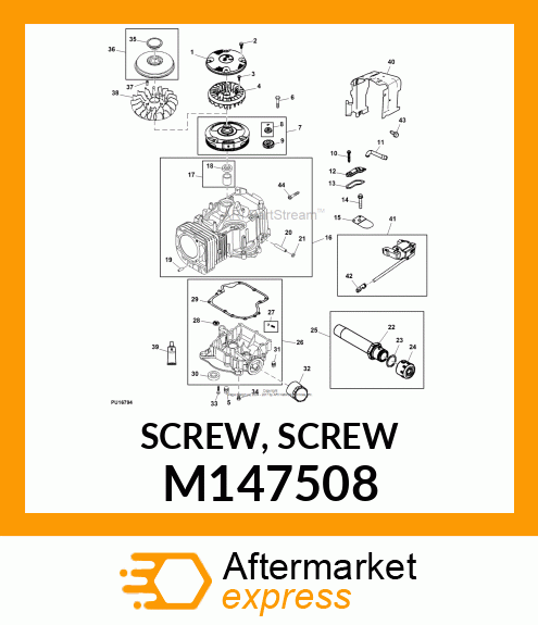 SCREW, SCREW M147508