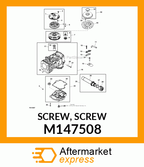 SCREW, SCREW M147508