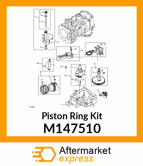 Piston Ring Kit M147510