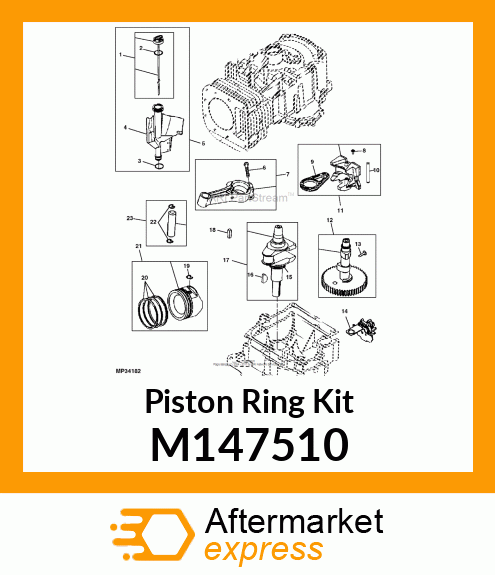 Piston Ring Kit M147510