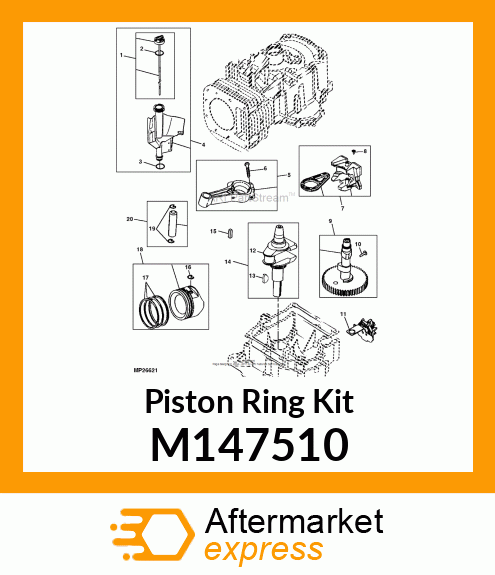 Piston Ring Kit M147510