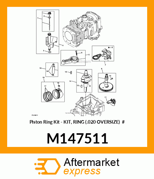 Piston Ring Kit M147511