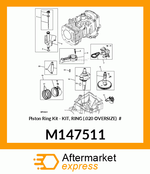 Piston Ring Kit M147511