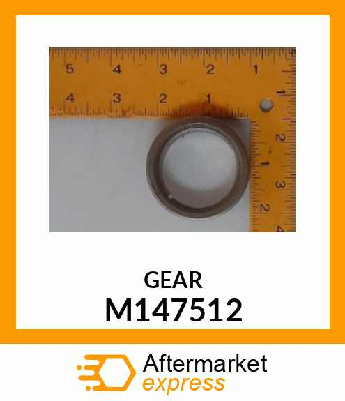 GEAR, TIMING M147512