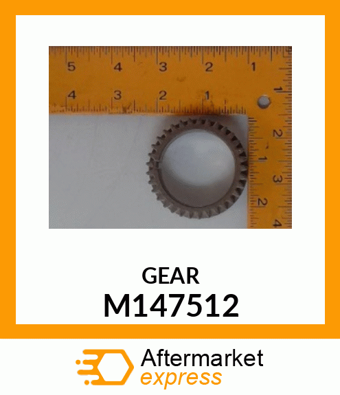 GEAR, TIMING M147512