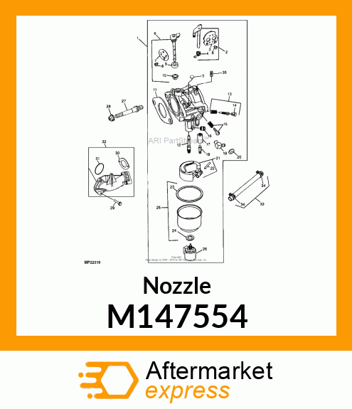 Nozzle M147554