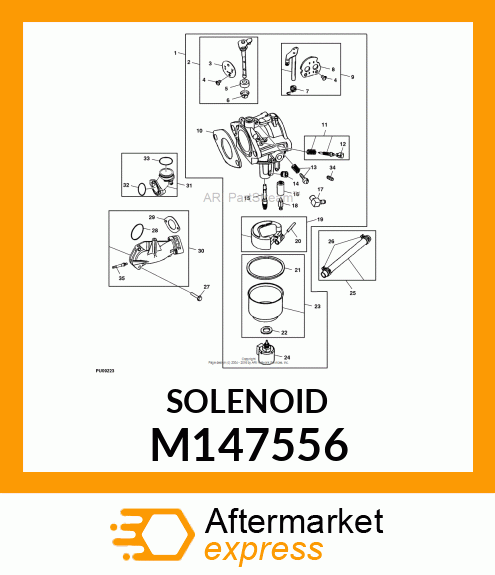 SOLENOID, FUEL M147556