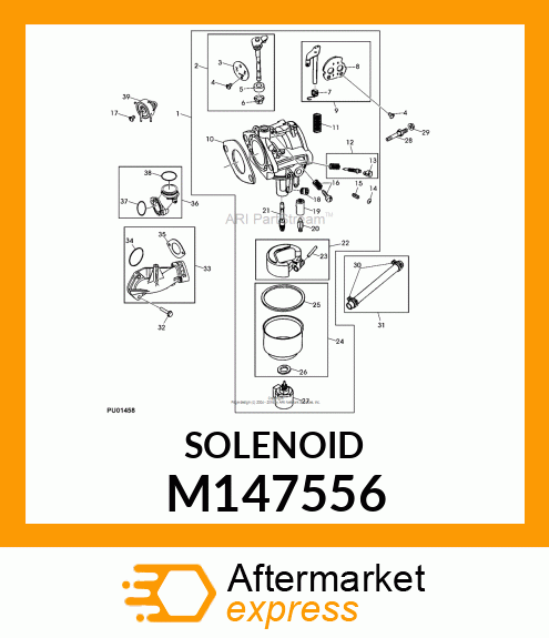 SOLENOID, FUEL M147556