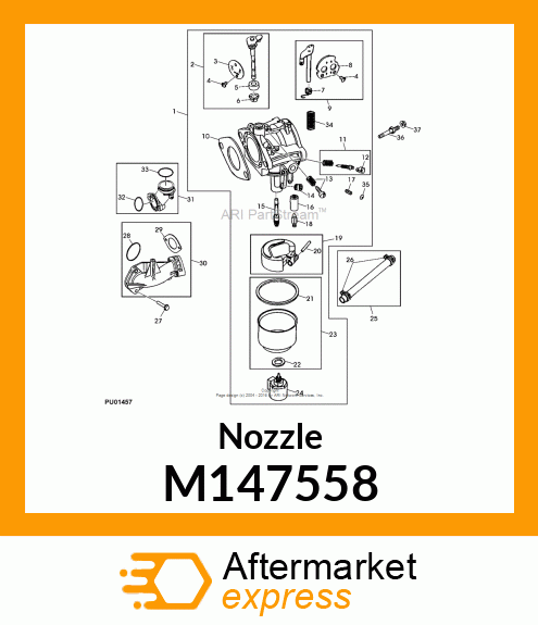 Nozzle M147558