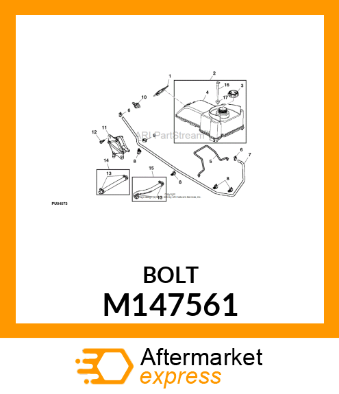 SCREW, FUEL PUMP M147561