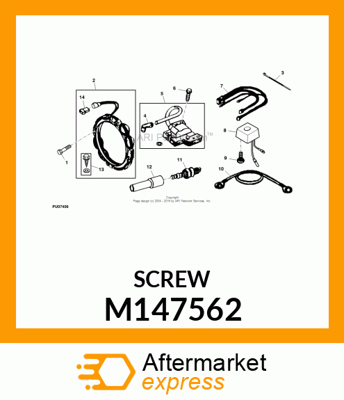 SCREW, SCREW, REGULATOR M147562