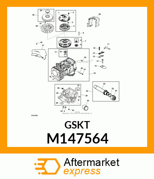 GASKET, GASKET, BREATHER M147564