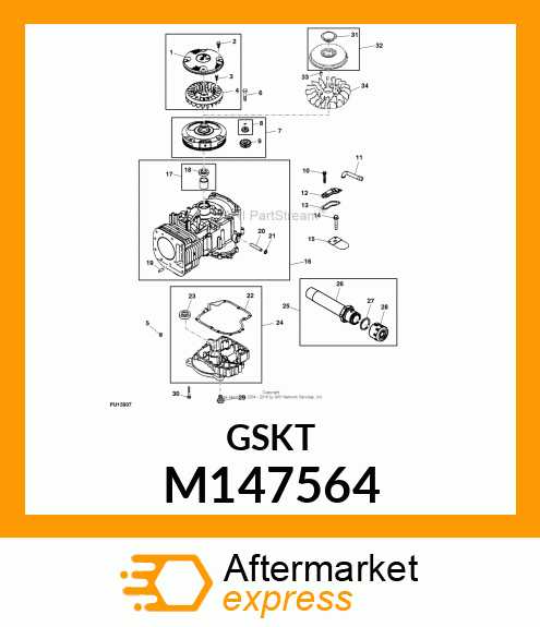 GASKET, GASKET, BREATHER M147564