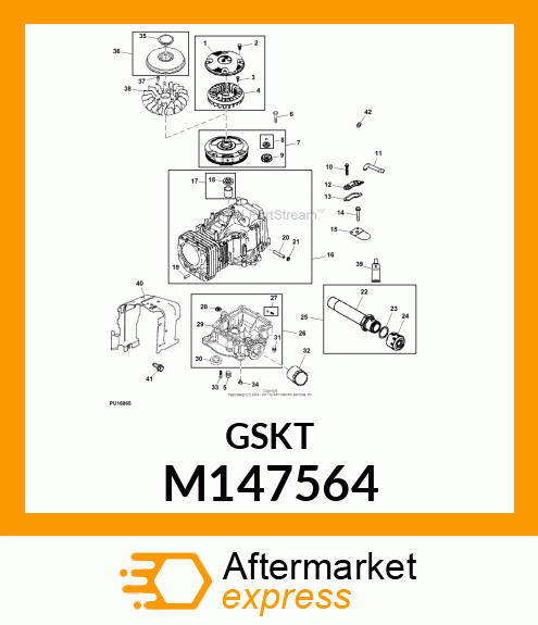 GASKET, GASKET, BREATHER M147564