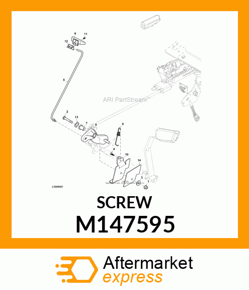 SCREW, SCREW, M4 PLASTIC TAPPING M147595