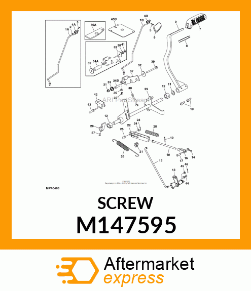 SCREW, SCREW, M4 PLASTIC TAPPING M147595