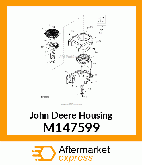 HOUSING, FAN M147599