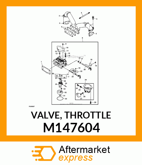 VALVE, THROTTLE M147604