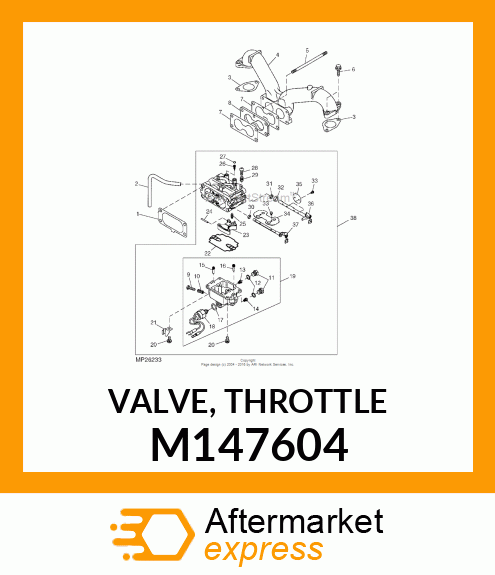 VALVE, THROTTLE M147604