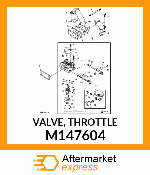 VALVE, THROTTLE M147604