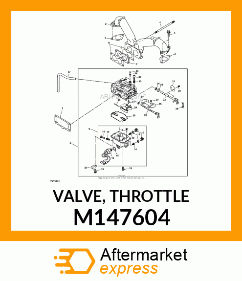 VALVE, THROTTLE M147604