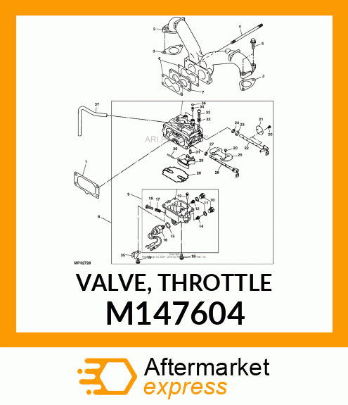 VALVE, THROTTLE M147604