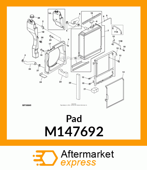 Pad M147692