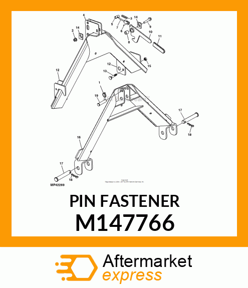 Pin Fastener M147766