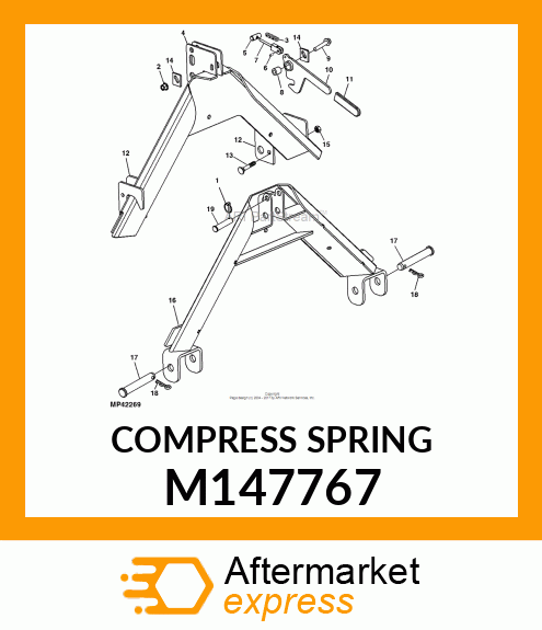 SPRING, COMPRESSION M147767