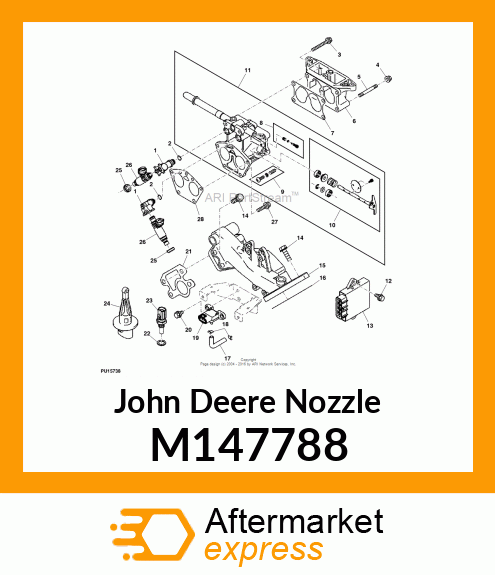 NOZZLE, INJECTION M147788