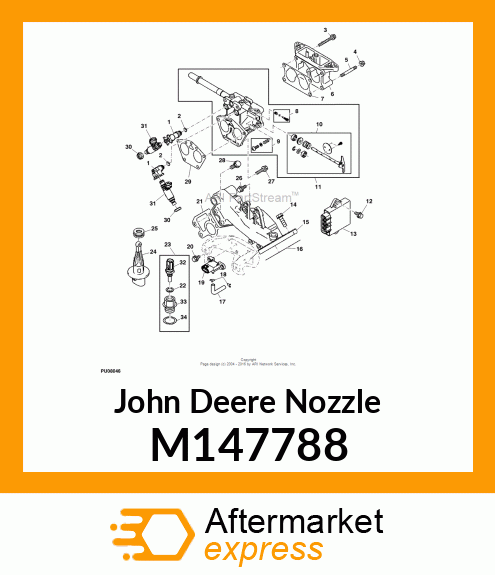 NOZZLE, INJECTION M147788