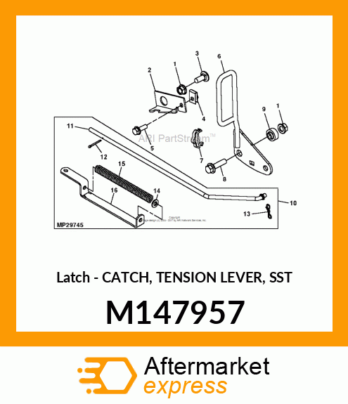 Latch M147957