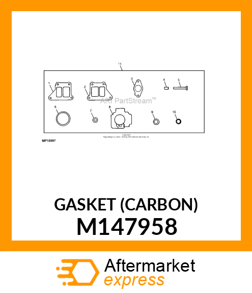 GASKET (CARBON) M147958